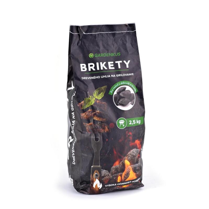 Brikety grilovacie 2,5 kg GARDENKUS