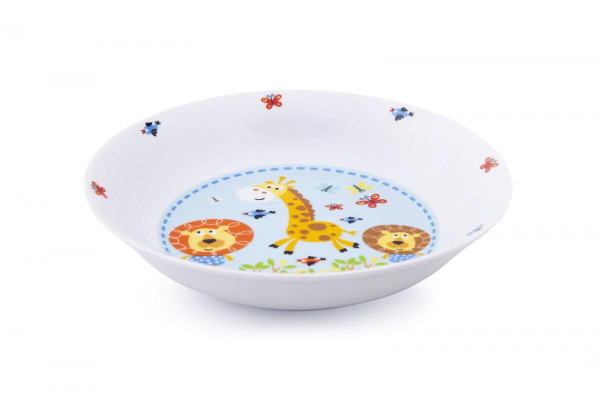 Tanier detský hlboký porcelánový 19 cm dizajn SAFARI