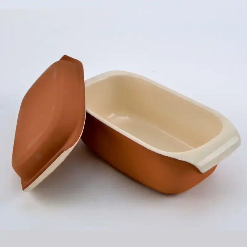 Keramická forma na pečenie chleba s vekom 33×16 cm, 2,7 l 3