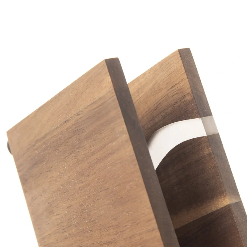 Stojan na obrúsky RIVER – akáciové drevo so živicou 5