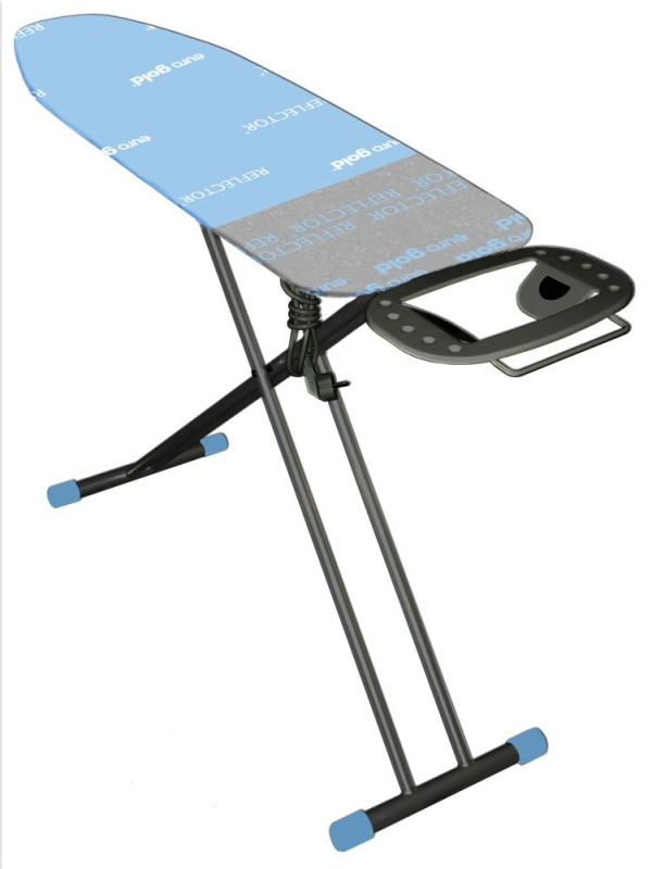 Doska žehliaca REFLECTOR B1 kovová 120x38 cm so zásuvkou KLC