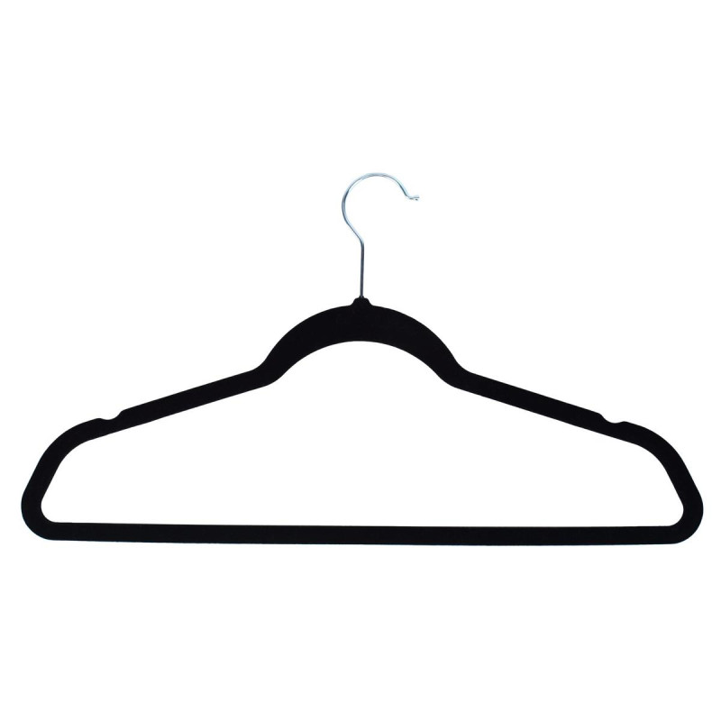 Vešiak - ramienko semišové, protišmikové, sada 10ks