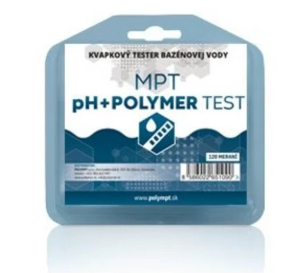 Chémia bazénová bezchlórová MPT POLYMER + pH TEST