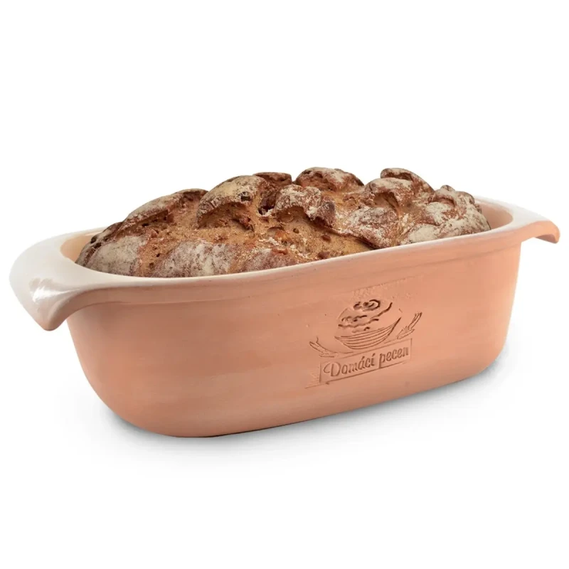 Keramická forma na pečenie chleba 33×16 cm – nepriľnavá forma 2,7 l s glazúrou 1