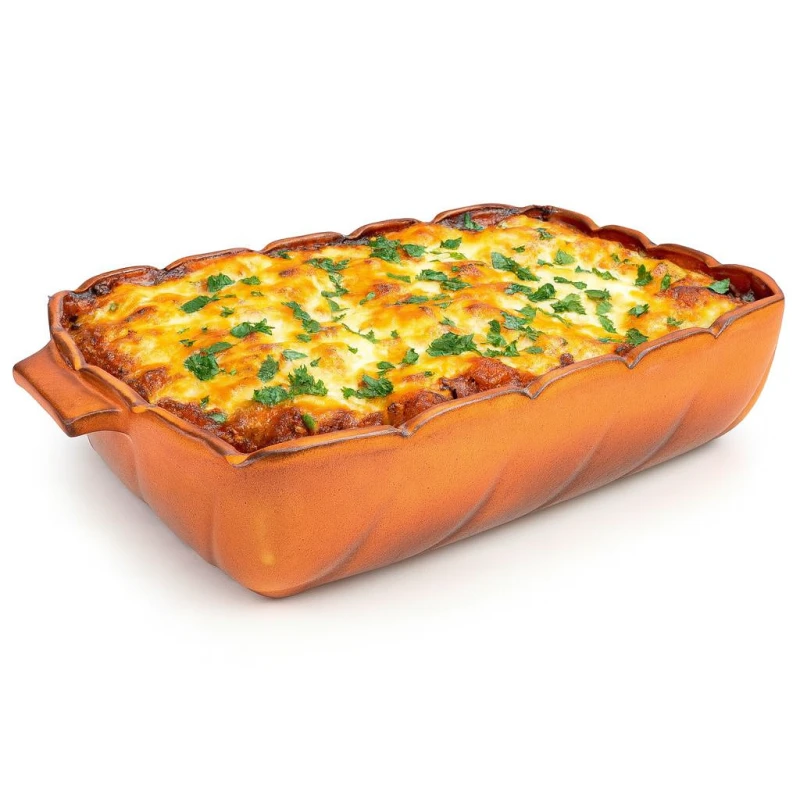 Keramická zapekacia misa 5 l 31 × 21 × 8 cm – veľká rodinná misa 1