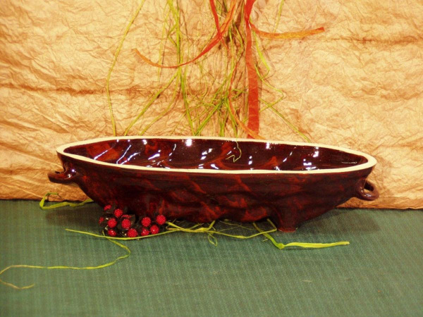 Forma na vianočku keramická velká 35x14x10 cm