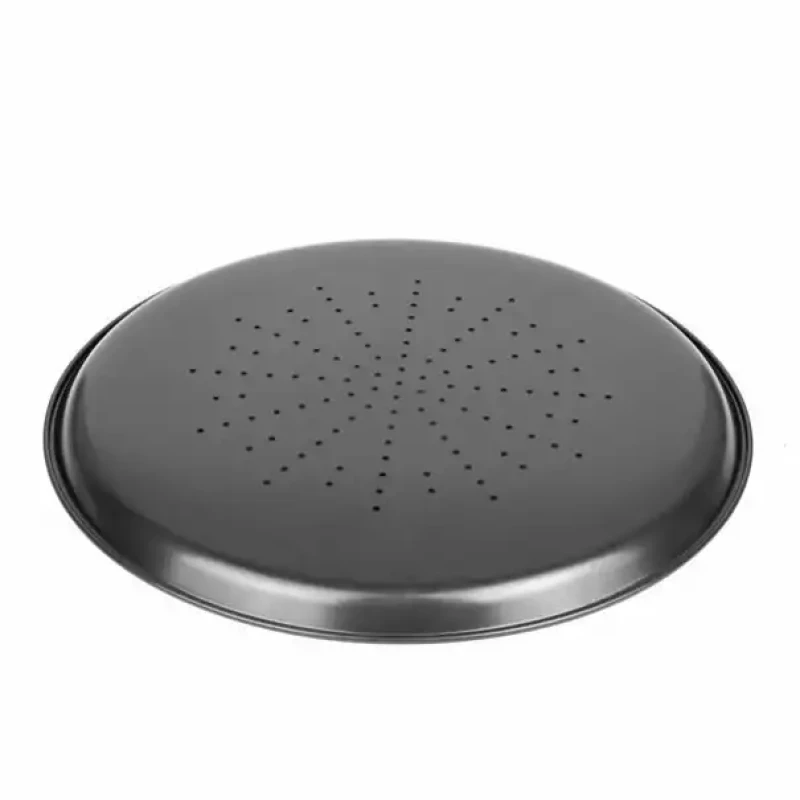 Plech / forma na pečenie pizze Ø 32,5 cm – nepriľnavý povrch, dierované dno 1