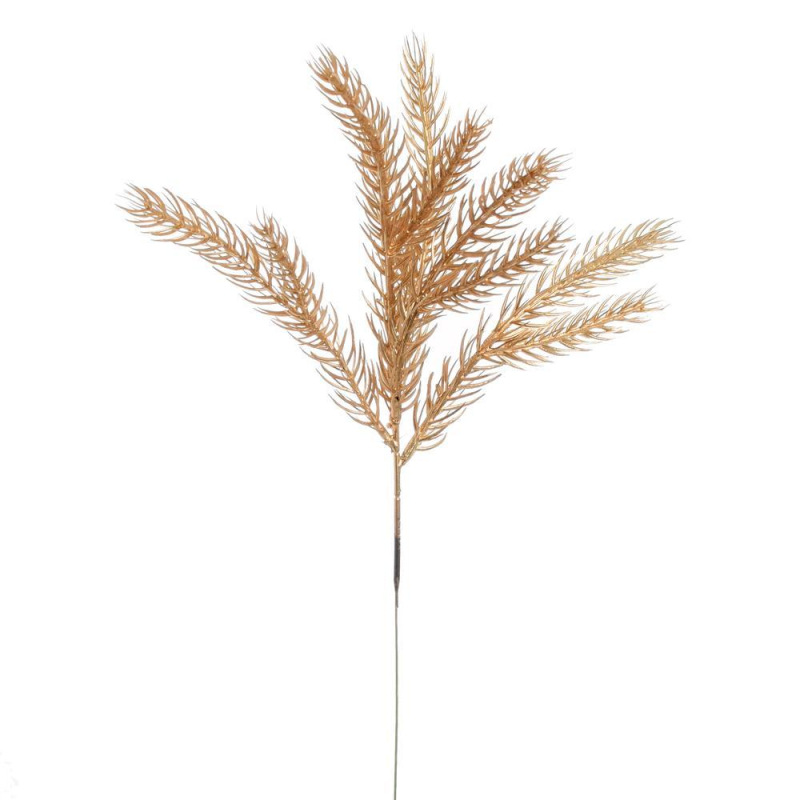 Ozdoba zapichovacia čečina 36cm zlatá