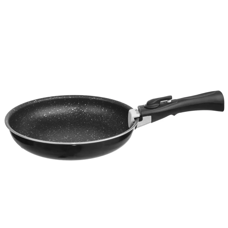 Nepriľnavá panvica GRANDE COMBI 20 cm bez rukoväti – PFLUON GRANIT, indukcia, rúra 1