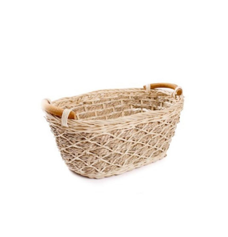 Košík RATAN oválny 28x16x11 cm
