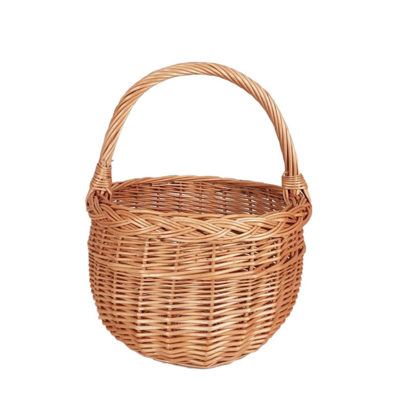 Košík prútený 2 30xH20 cm okrúhly KLC