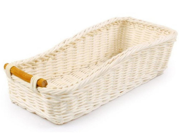 Košík RATAN obdĺžnik 27x12x6/7 cm