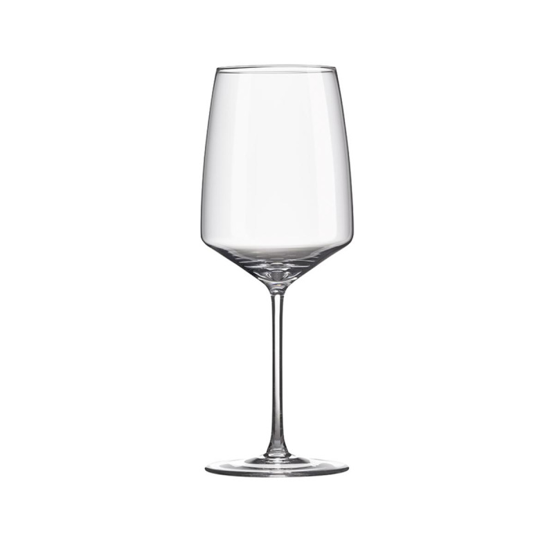Pohár na víno 520ml červené 4ks sklo VISTA