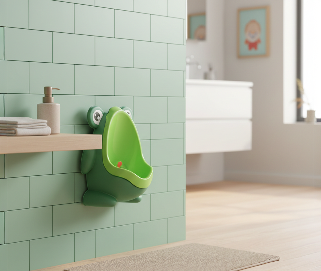 Nočník pisoár žaba